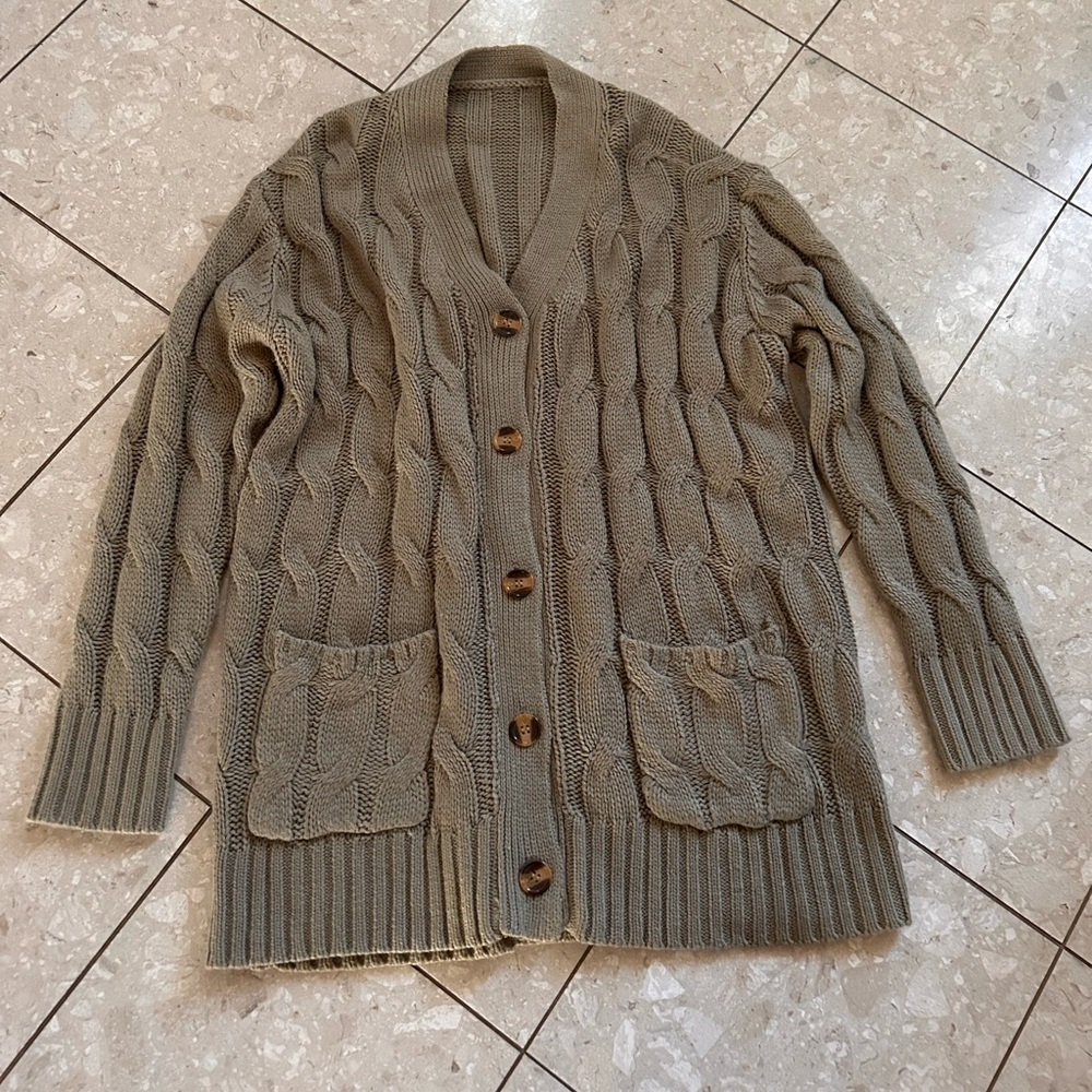 Woman’s Button Up Sweater